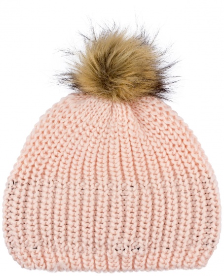 Starling čiapka Elsa dievčenská svetloružová veľkosť jedna veľkosť