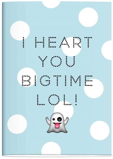 Stationery Team schrift emo fun a4 gelijnd