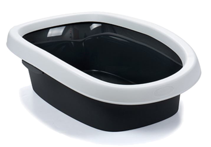 Stefanplast popolník 58 x 38,5 x 17 cm antracit/biela