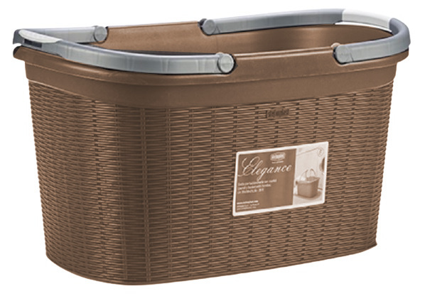 Stefanplast kôš na bielizeň Elegant 35 litrov 57,5 ??x 37 cm karamel