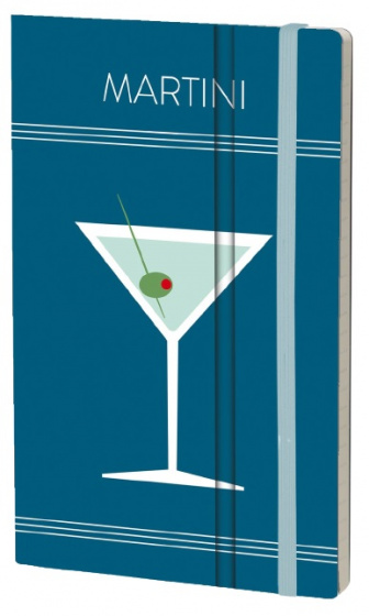 Stifflexible zápisník Martini21 x 13 cm papier/kartón slonovej kosti