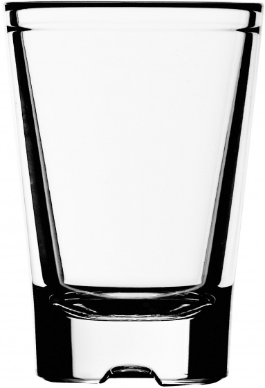 Strahl sklenená fľaša 74 ml polykarbonát priehľadná