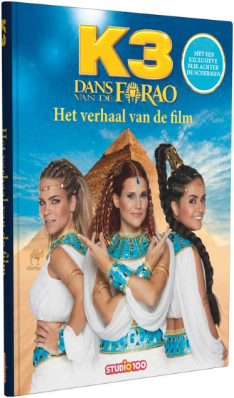 Studio 100 voorleesboek k3 dans van de farao