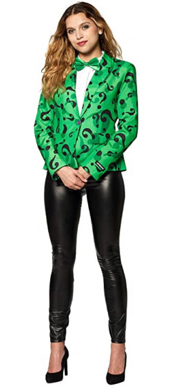 Suitmeister hádanka dámsky kostým fúkač polyester zelený mt XXL