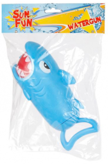 water pistol Shark junior 19 cm blue