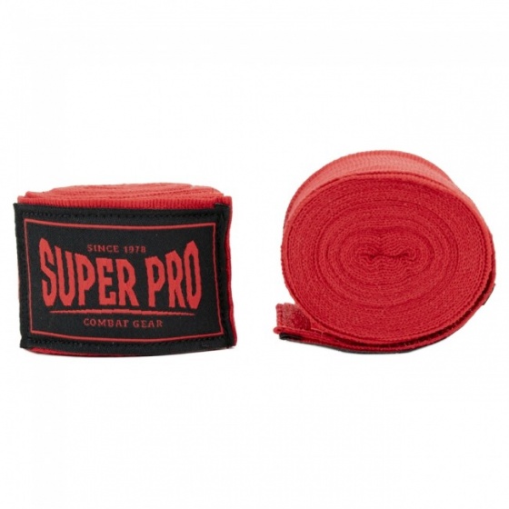 boxing straps red 250 cm