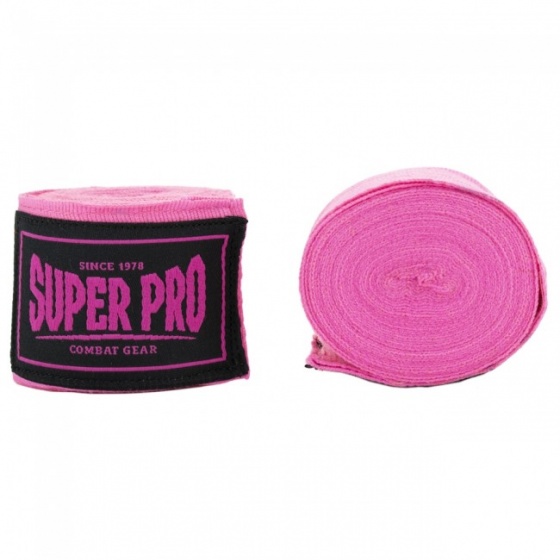 boxing straps pink 250 cm