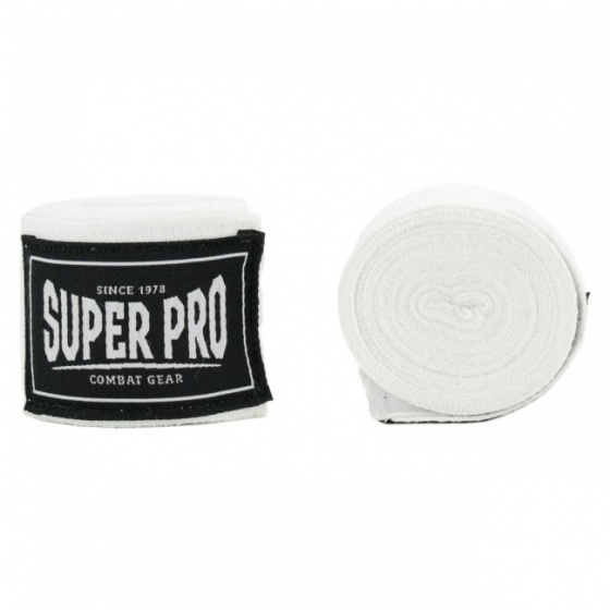 boxing straps white 250cm