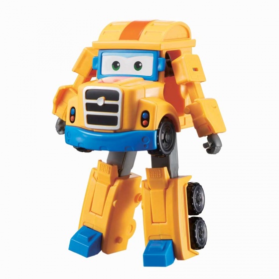 Super Wings transforming speelfiguur poppa wheel 24,5 cm