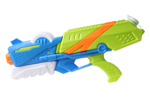 SuperSplash waterpistool junior 42 cm groen/blauw