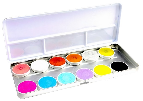 Superstar makeup paletka pastel/metalická 60 ml kovová 13-dielna