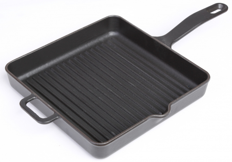 Sürel grillpan 30 x 30 cm gietijzer matzwart Sürel grillpan 30 x 30 cm gietijzer matzwart