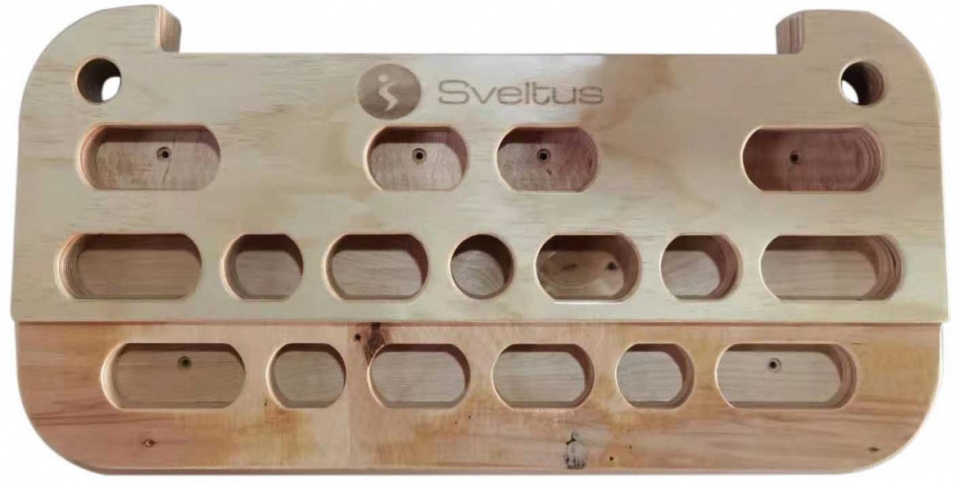 hanging board 60 x 30 x 4 cm wood light brown