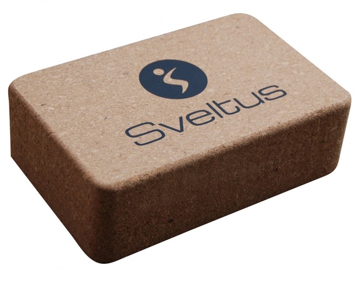 yoga block cork 22 x 14 x 7 cm