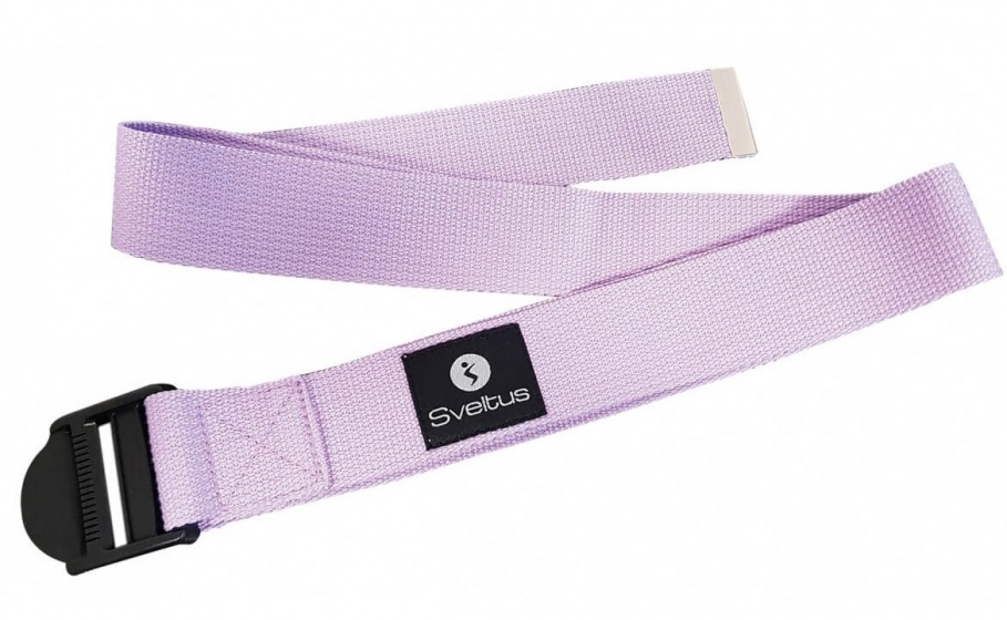 yoga strap purple 183 cm