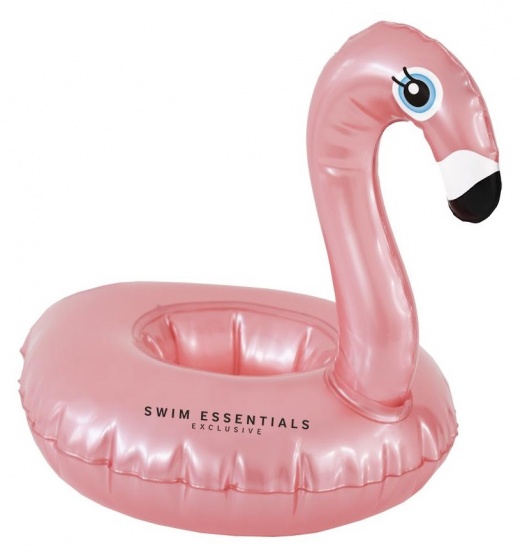 Inflatable cup holder 18 cm  Flamingo pink