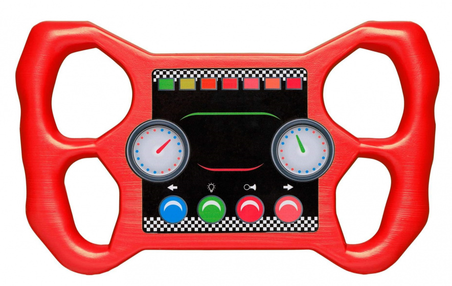 Swing King racestuur voor speelhuisje 30 cm rood