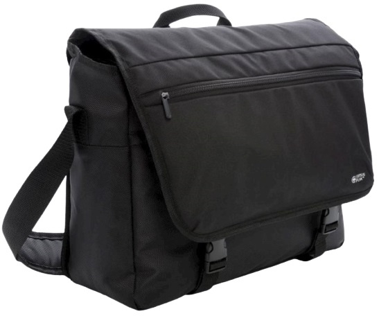 Swiss Peak Taška na notebook messenger 17 litrov polyesterová čierna