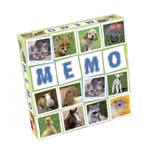 Tactic memory spel animals babies memo