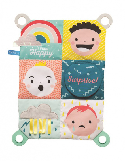 Taf Toys speeldoek My Feelings Crinckle junior 35 cm polyester Taf Toys speeldoek My Feelings Crinckle junior 35 cm polyester