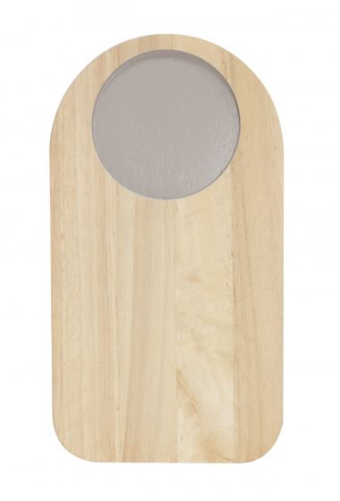 Tak Design doska na krájanie Sade 27,2 x 15 cm drevo prírodné/teplá šedá