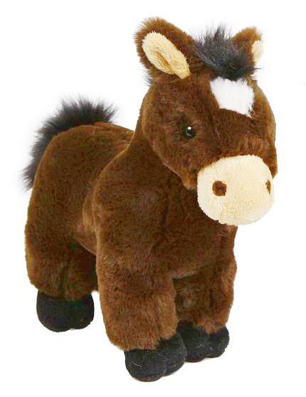 Take Me Home cuddly toy horse junior 24 cm plush brown