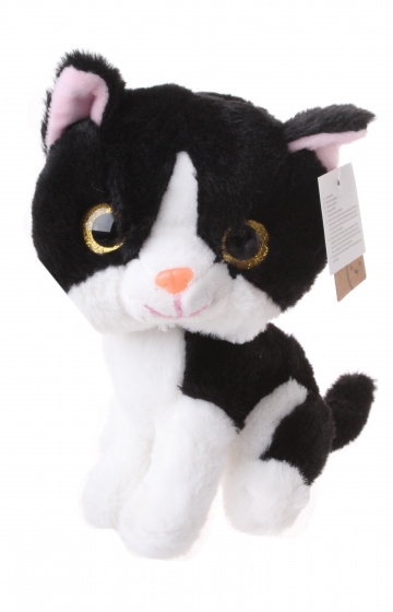 Take Me Home plyšová mačka junior 30 cm plyš čierno/biela