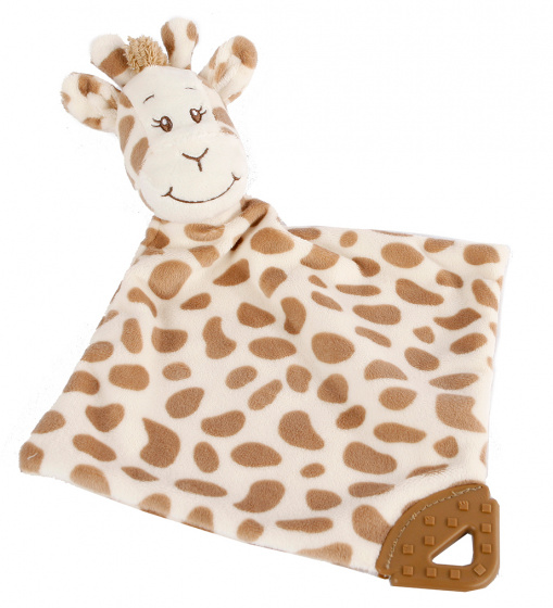 Take Me Home plyšová deka Žirafa 32 x 23 cm hnedá