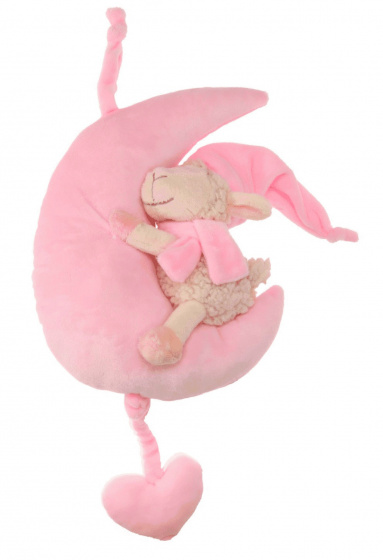 Take Me Home hracia skrinka junior 36 cm plyšová ružová