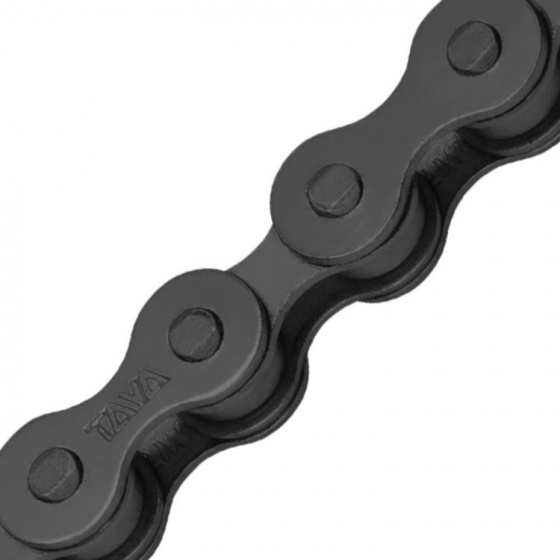 Taya ketting 408h staal 1/2 x 3/32 inch 1 speed zwart