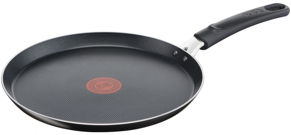 Tefal pannenkoekenpan Cook & Clean 25 cm aluminium zwart Tefal pannenkoekenpan Cook & Clean 25 cm aluminium zwart