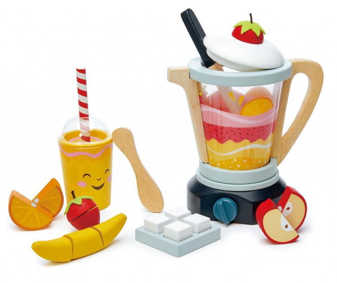 blender set fruit junior 23 cm wood 22-piece