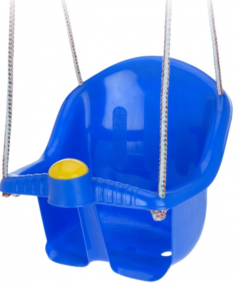 Tender Toys detská hojdačka s povlakom 30 cm modrá