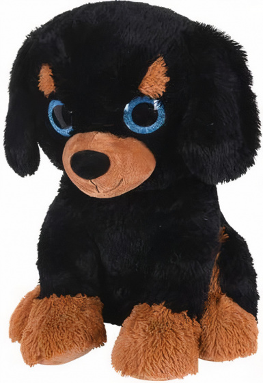 Tender Toys plyšový psík junior 60 cm čierny