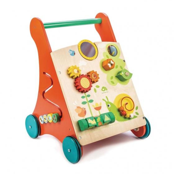 Tender Toys loopwagen Activity hout junior 38 x 38 x 57 cm Tender Toys loopwagen Activity hout junior 38 x 38 x 57 cm