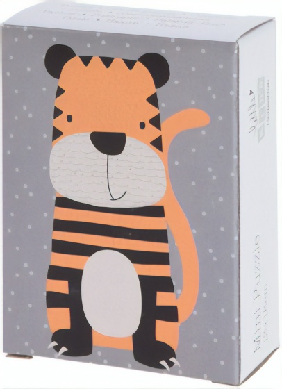 mini puzzle 18 x 13 cm tiger