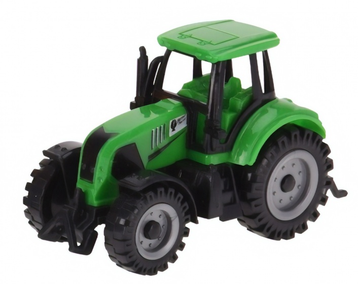 Tender Toys traktor 10,5 cm zelený