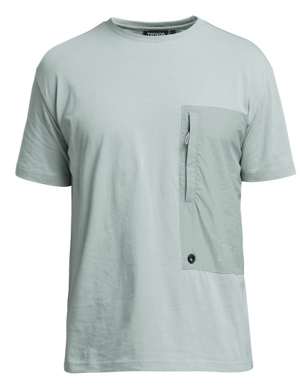 T-shirt Togo men cotton light green size S