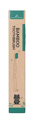 The Bamboovement toothbrush soft junior bamboo green