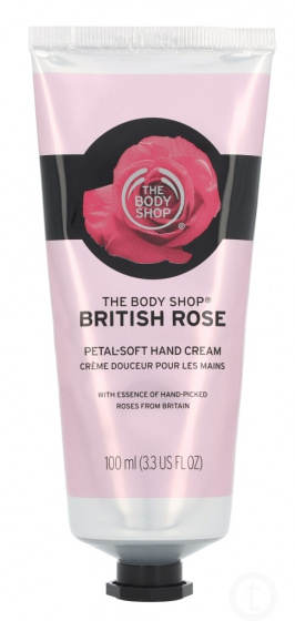 The Body Shop hand cream British Rose Petal-Soft 100 ml