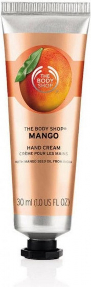 krém na ruky Mango 30 ml biela/oranžová