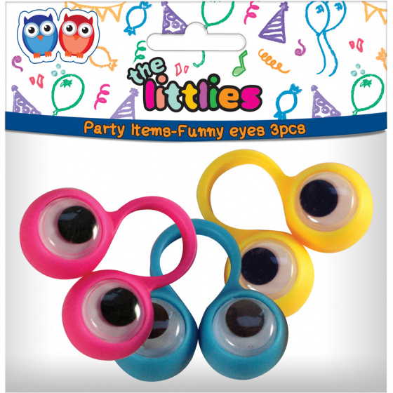The Littlies klip na nos silikónový ružový/modrý/žltý 3 kusy