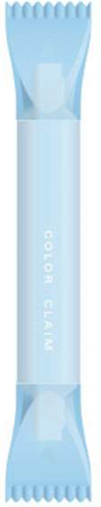 The Littlies markeerstiften twin highlighter junior 15 cm blauw