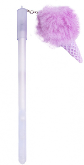 The Littlies pen pompom ice cream meisjes 0,7 mm lila