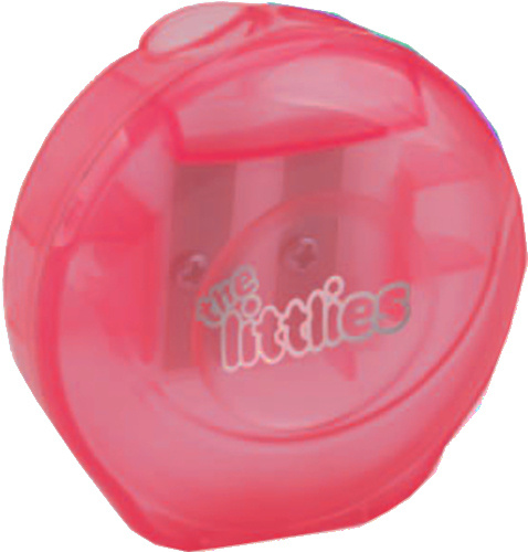 The Littlies puntenslijper 2 in 1 coral junior rood
