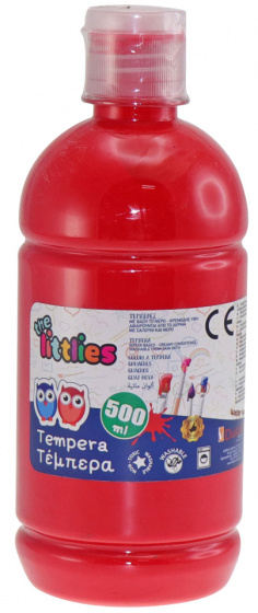 The Littlies verf junior 500 ml rood