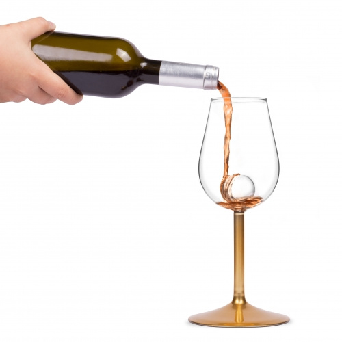palec hore! prevzdušňovacie Vino poháre na vino číra