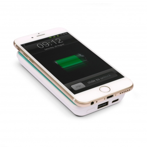 thumbsUp! powerbank prísavka 5000 Mah/polymérová guma svetlomodrá