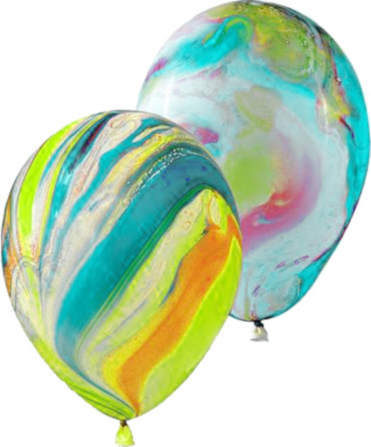 tib balóny Mramor 30 cm latex 4 kusy