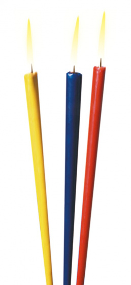 tib sviečky 60 cm vosk 3 kusy